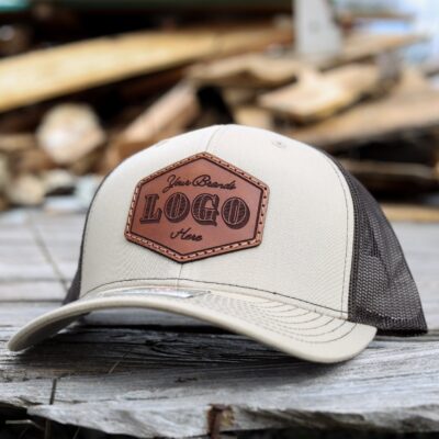 Custom Leather Patch Hats